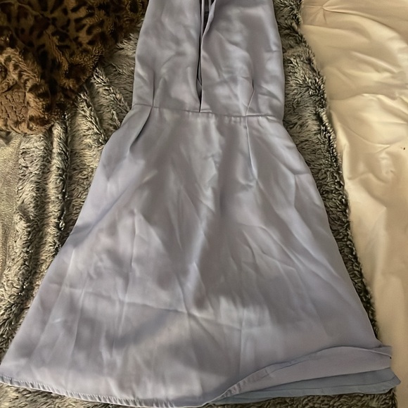 Blue revolve mini halter dress - Picture 6 of 7